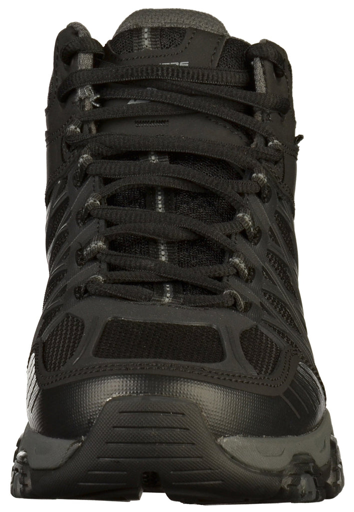 Skechers Sneaker Leder/Mesh Schwarz - surf4shoes