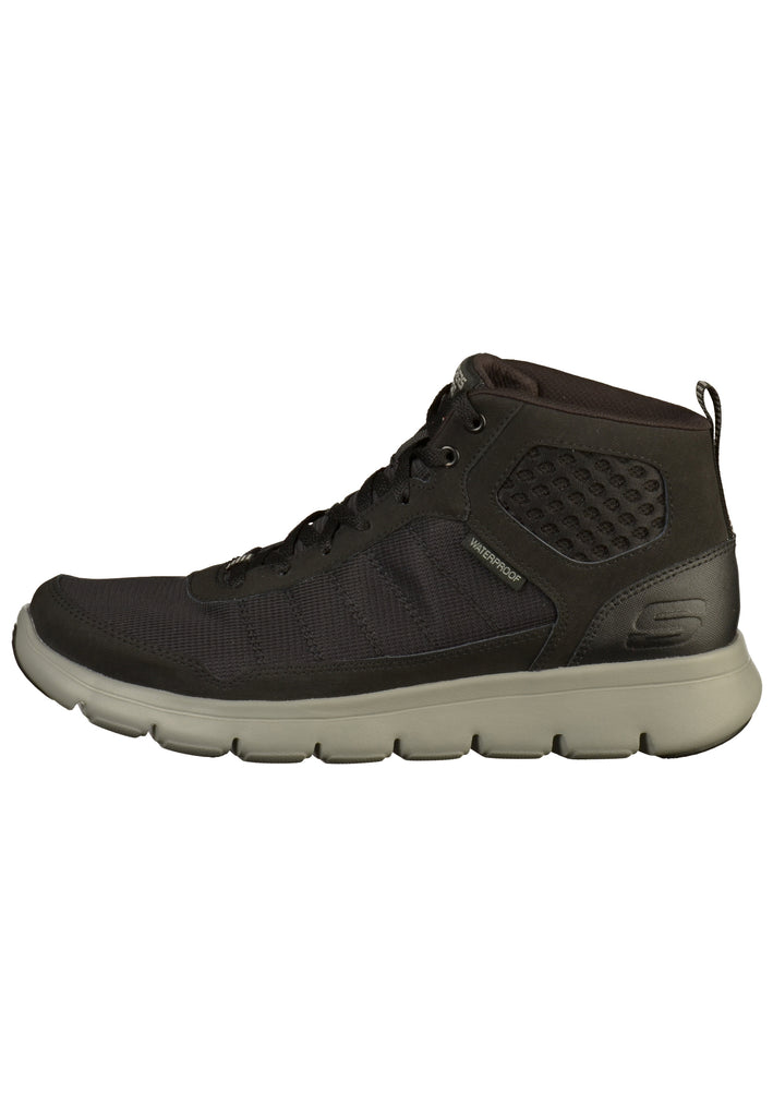 Skechers Sneaker Leder Schwarz - surf4shoes
