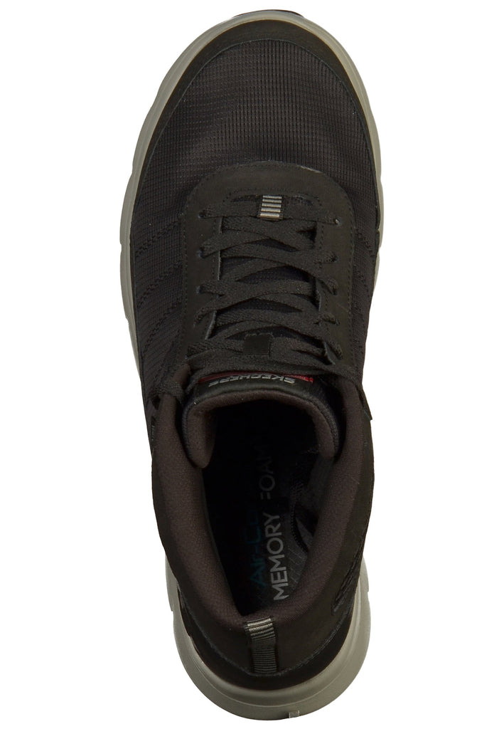 Skechers Sneaker Leder Schwarz - surf4shoes
