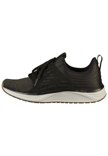 Skechers Sneaker Lederimitat/Textil Schwarz - surf4shoes