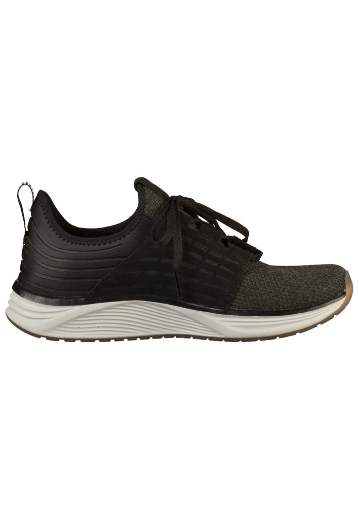 Skechers Sneaker Lederimitat/Textil Schwarz - surf4shoes