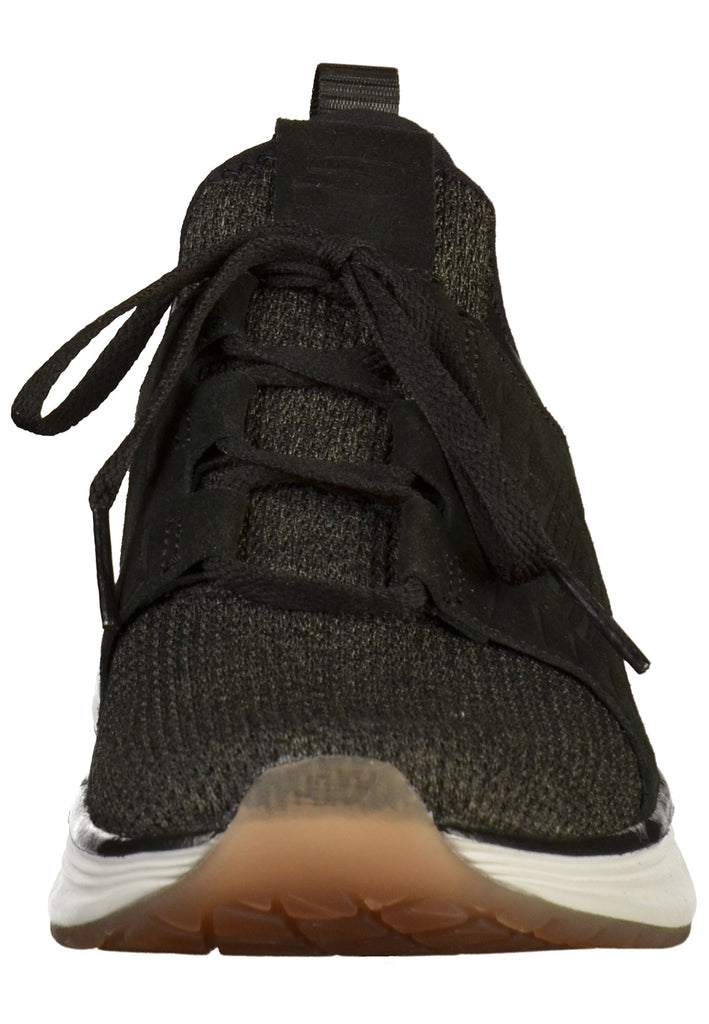 Skechers Sneaker Lederimitat/Textil Schwarz - surf4shoes