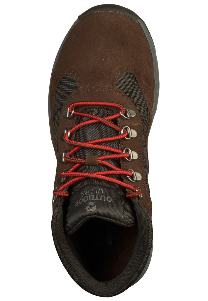 Skechers Sneaker Leder/Textil Braun - surf4shoes