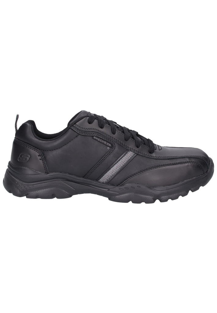Skechers Halbschuhe Lederimitat Schwarz - surf4shoes