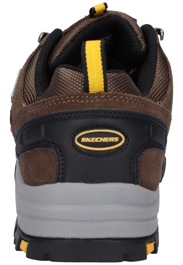 Skechers Halbschuhe Leder/Textil Khaki - surf4shoes