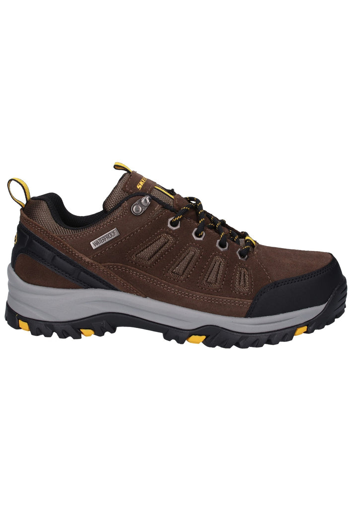 Skechers Halbschuhe Leder/Textil Khaki - surf4shoes