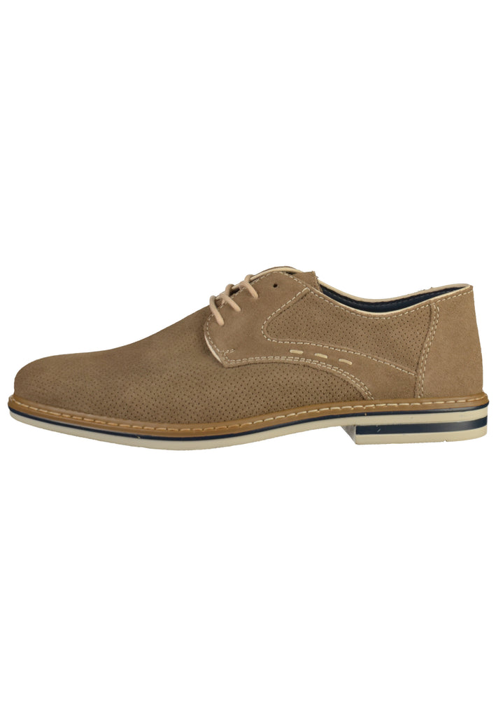 Rieker Halbschuhe Leder Grau - surf4shoes