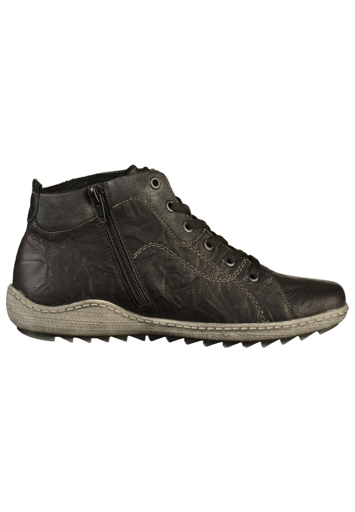 Remonte Stiefelette Leder/Synthetik Schwarz - surf4shoes