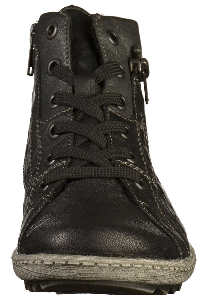 Remonte Stiefelette Leder/Synthetik Schwarz - surf4shoes