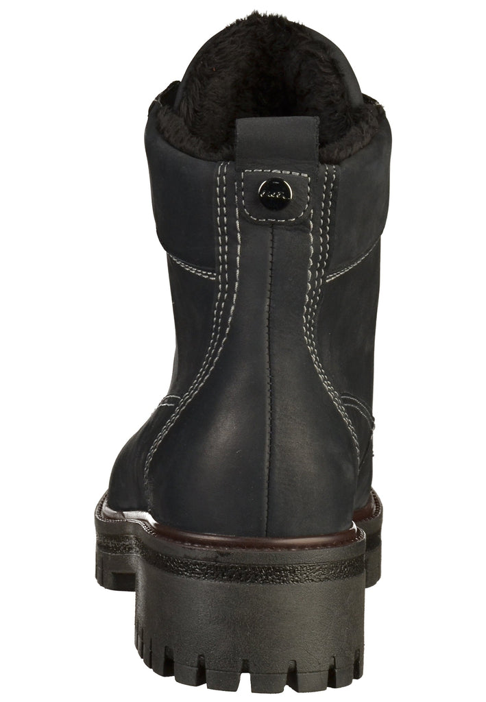 ara Stiefelette Nubukleder Blau - surf4shoes