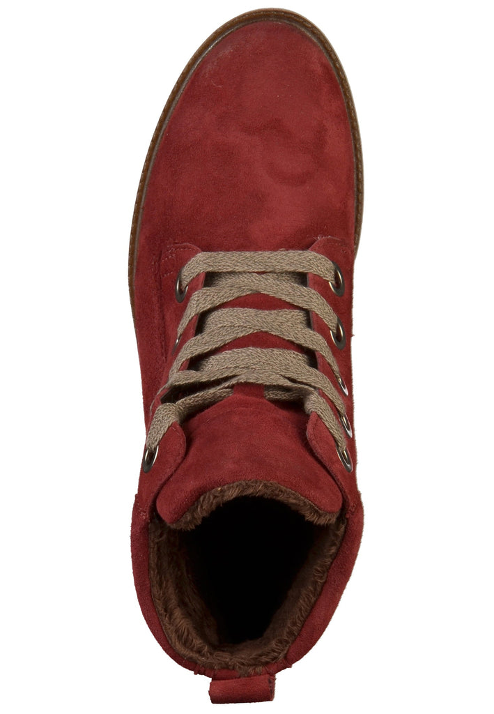 ara Stiefelette Nubukleder Bordeaux - surf4shoes