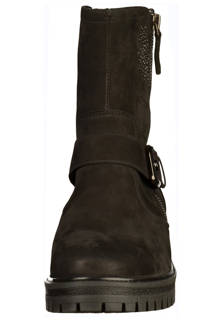 ara Stiefelette Leder Schwarz - surf4shoes