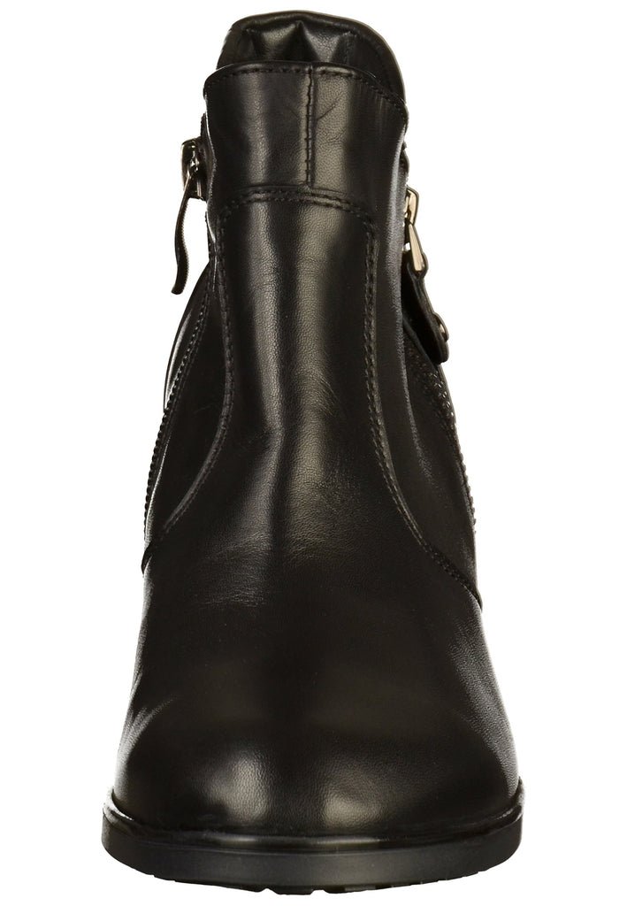 ara Stiefelette Leder Schwarz - surf4shoes