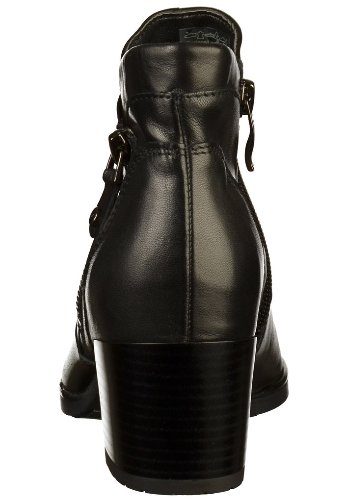 ara Stiefelette Leder Schwarz - surf4shoes