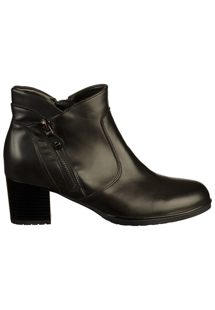 ara Stiefelette Leder Schwarz - surf4shoes