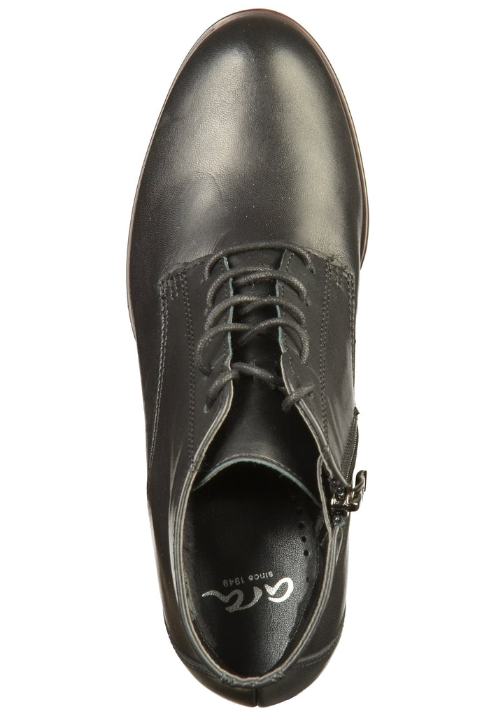 ara Stiefelette Leder Schwarz - surf4shoes