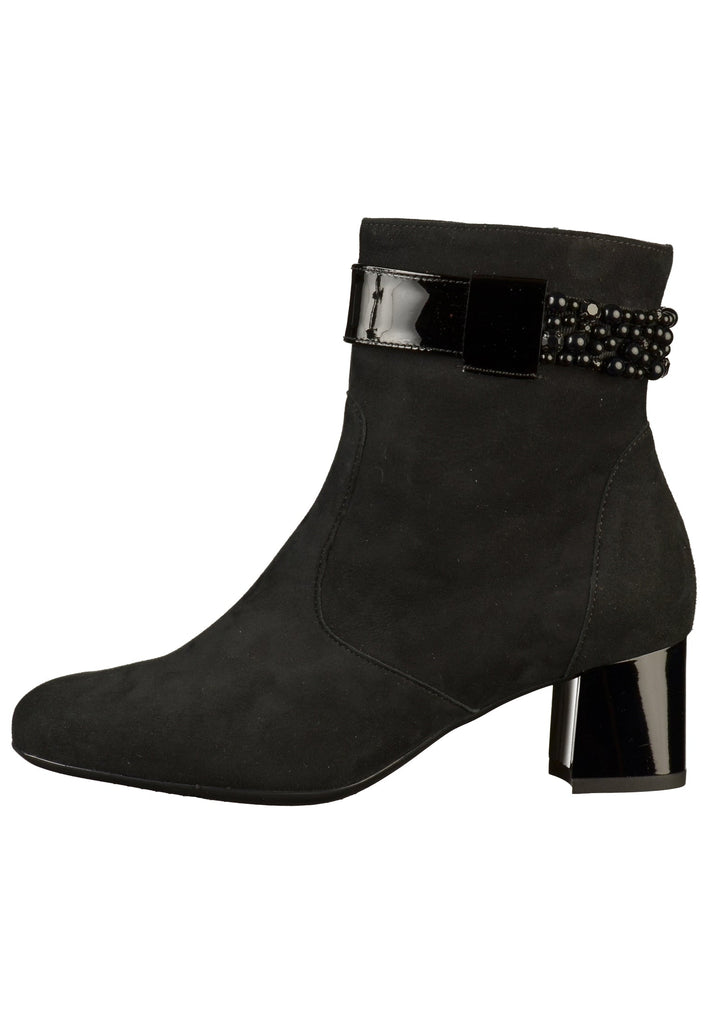 ara Stiefelette Leder Schwarz - surf4shoes