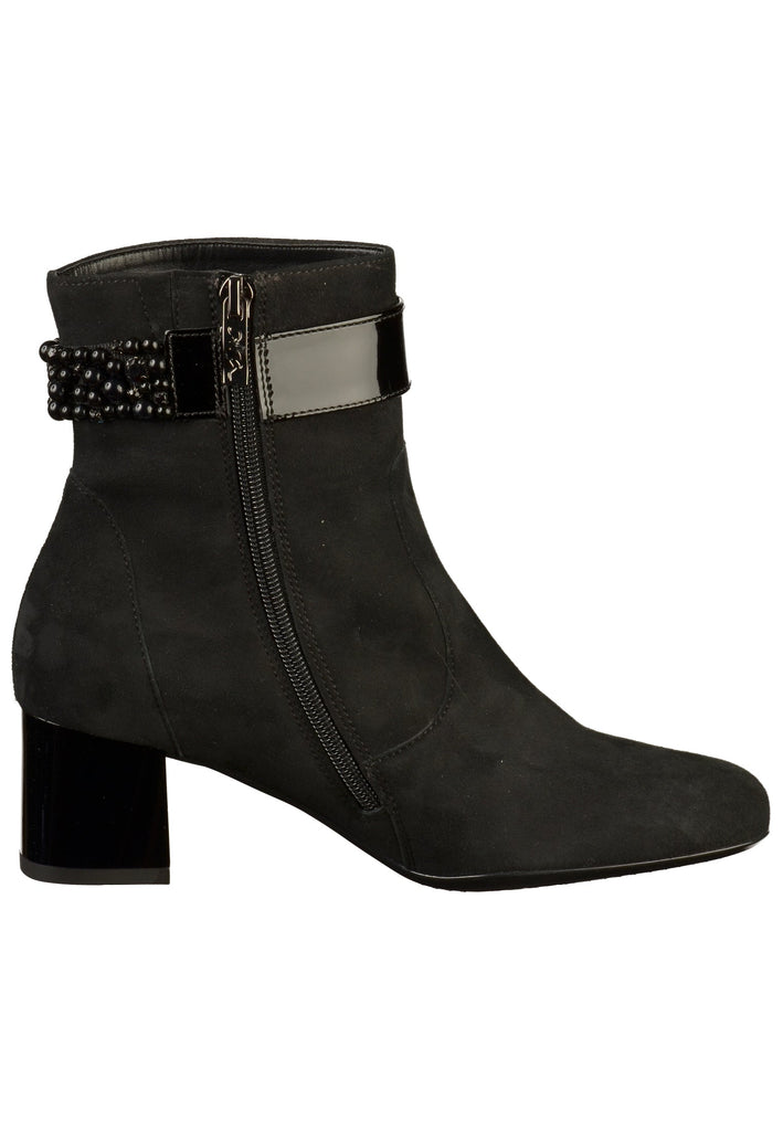 ara Stiefelette Leder Schwarz - surf4shoes