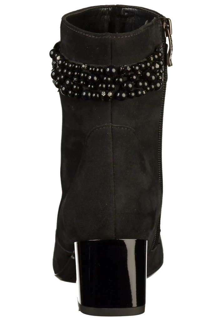 ara Stiefelette Leder Schwarz - surf4shoes