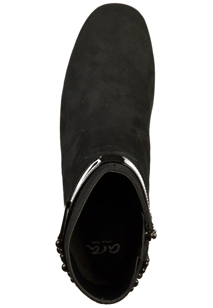 ara Stiefelette Leder Schwarz - surf4shoes