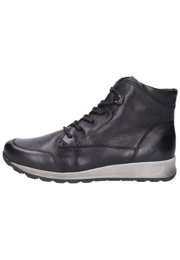 ara Sneaker Leder Schwarz - surf4shoes