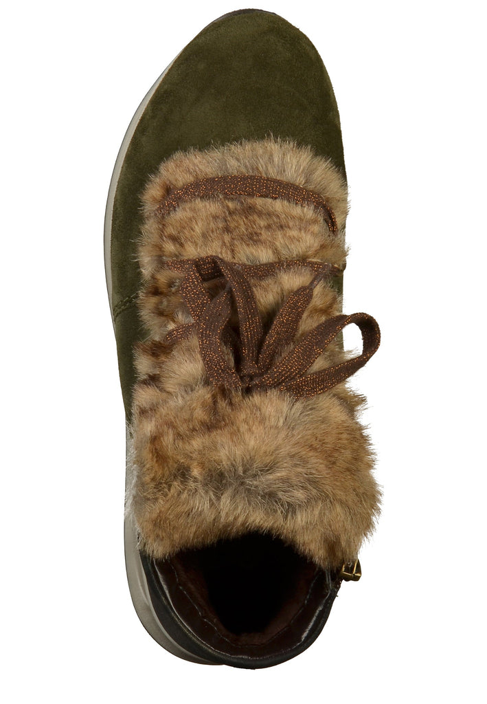 ara Stiefelette Leder Oliv - surf4shoes