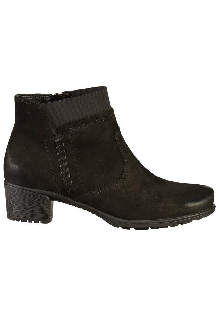 ara Stiefelette Leder Schwarz - surf4shoes