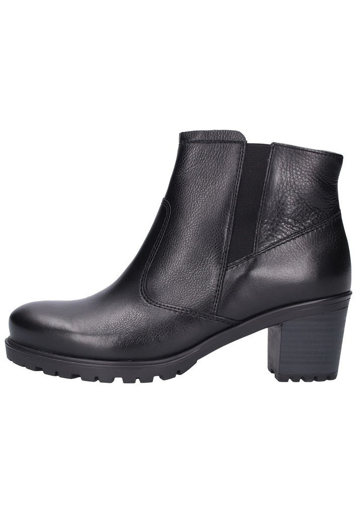 ara Stiefelette Glattleder Schwarz - surf4shoes