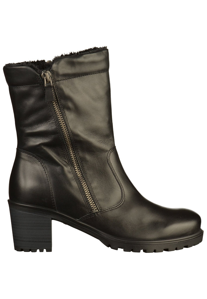 ara Stiefelette Leder Schwarz - surf4shoes