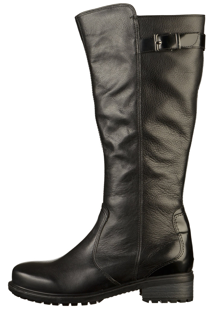 ara Stiefel Leder Schwarz - surf4shoes