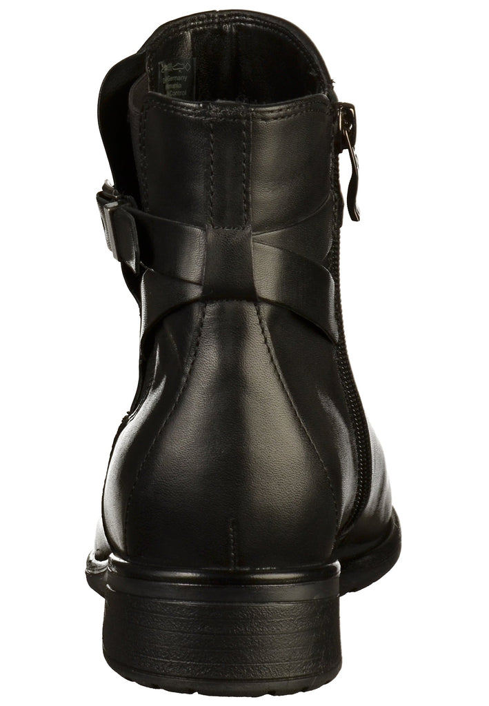 ara Stiefelette Leder Schwarz - surf4shoes