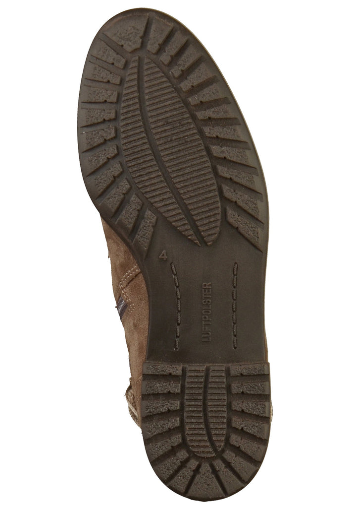 ara Stiefelette Veloursleder Braun - surf4shoes