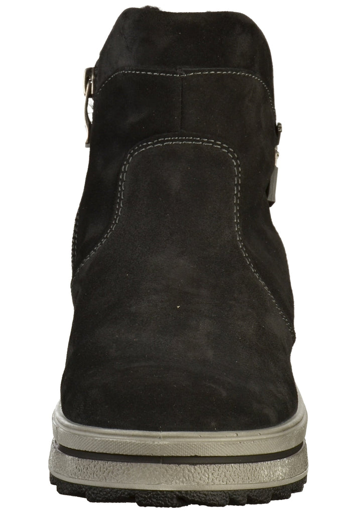 ara Stiefelette Leder Schwarz Warmfutter - surf4shoes