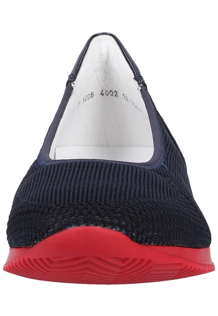 ara Ballerinas Leder/Textil Blau - surf4shoes