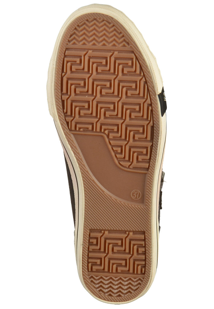 Mustang Sneaker Lederimitat Graphit - surf4shoes