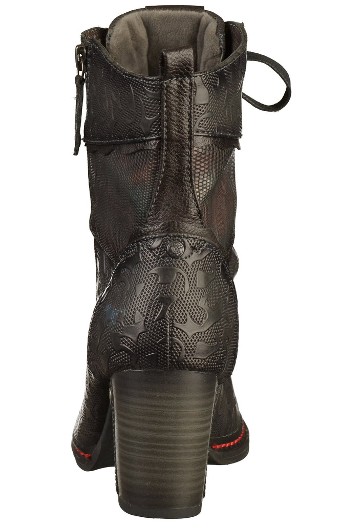 Mustang Stiefelette Lederimitat Navy - surf4shoes