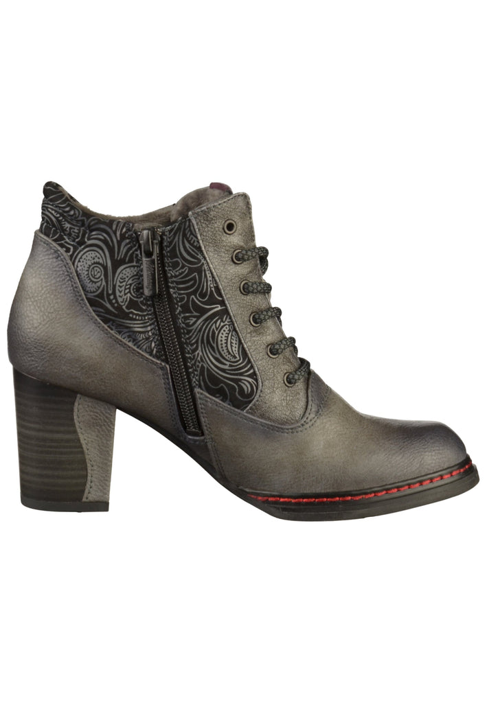 Mustang Stiefelette Lederimitat/Textil Grau - surf4shoes