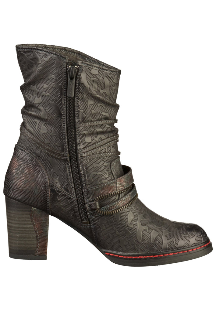 Mustang Stiefel Lederimitat Dunkelgrau - surf4shoes