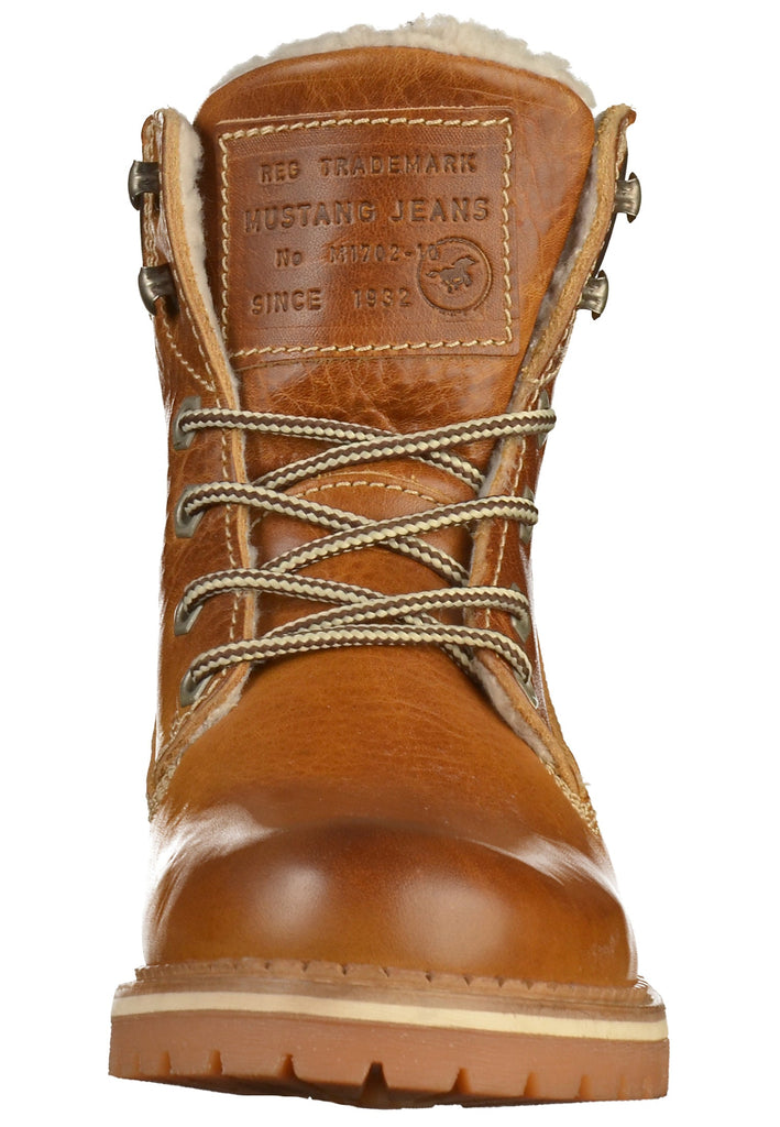 Mustang Stiefelette Leder Braun - surf4shoes