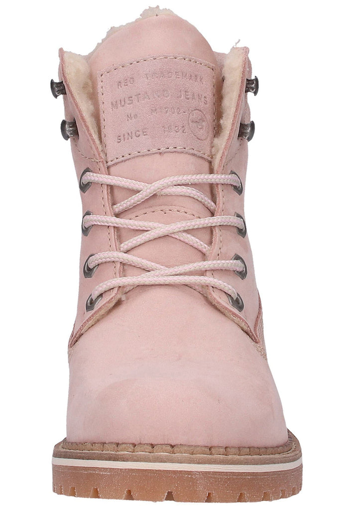 Mustang Stiefelette Leder Rose - surf4shoes