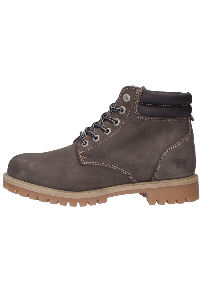 Mustang Stiefelette Leder Dunkelgrau - surf4shoes
