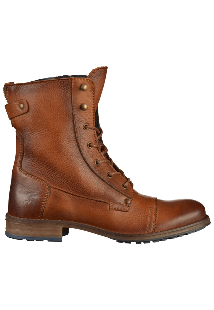 Mustang Stiefelette Leder Kastanie - surf4shoes