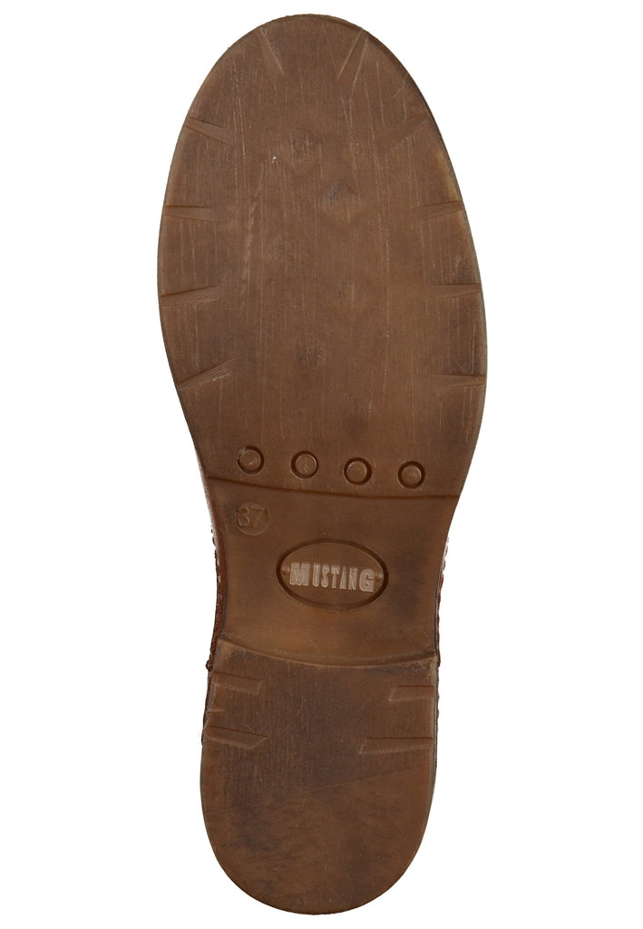 Mustang Stiefelette Leder Braun - surf4shoes