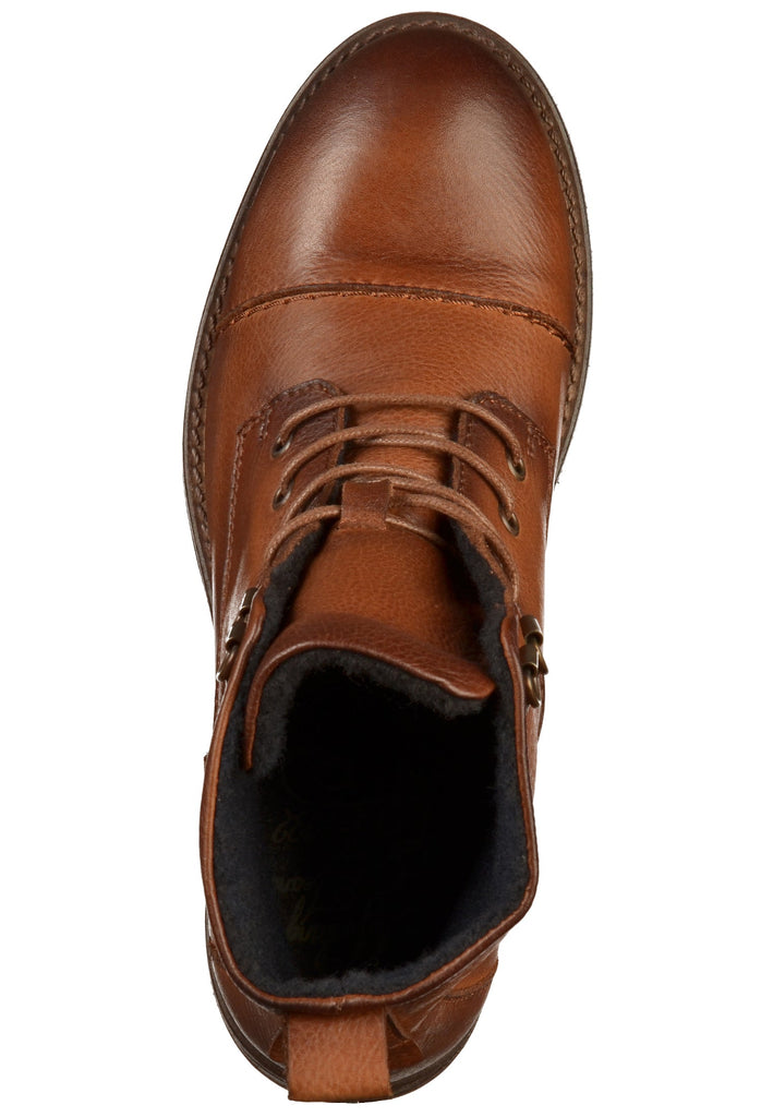 Mustang Stiefelette Leder Braun - surf4shoes