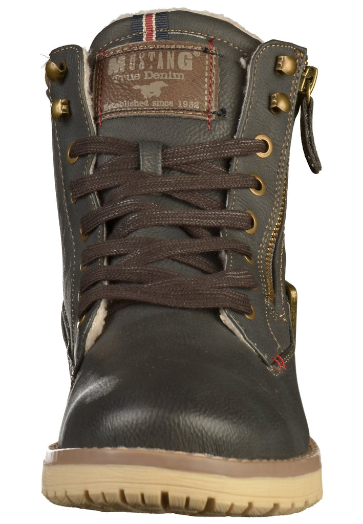 Mustang Stiefelette Lederimitat Graphit - surf4shoes