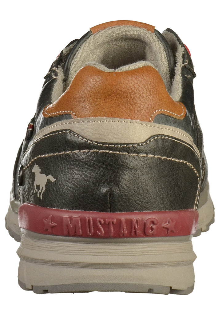 Mustang Sneaker Lederimitat Grau - surf4shoes
