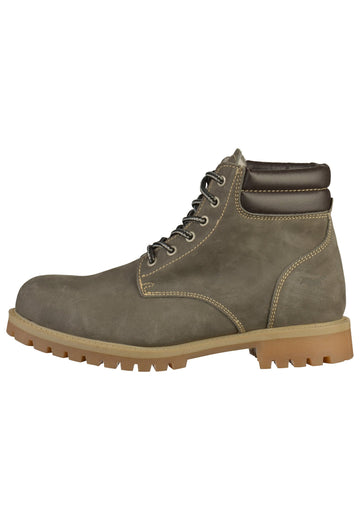 Mustang Stiefelette Leder Dunkelgrau - surf4shoes
