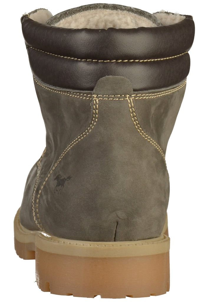 Mustang Stiefelette Leder Dunkelgrau - surf4shoes