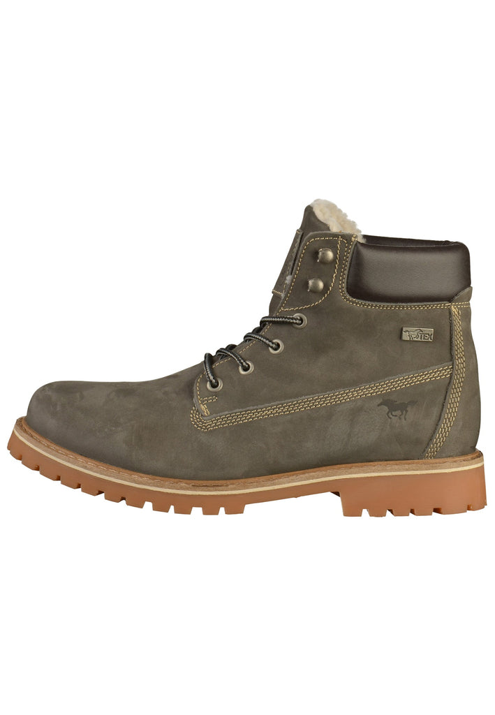 Mustang Stiefelette Leder Dunkelgrau - surf4shoes