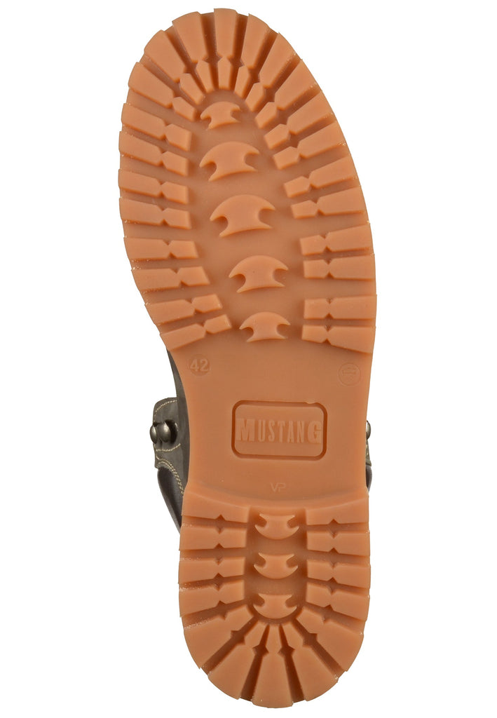 Mustang Stiefelette Leder Dunkelgrau - surf4shoes